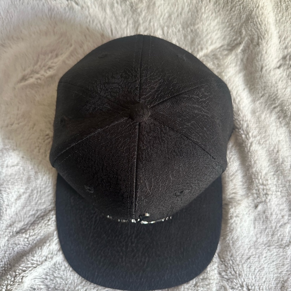 Jumpman Michael Jordan Basketball Hat Cap Snap Back Youth One Size Black logo - Picture 3 of 8